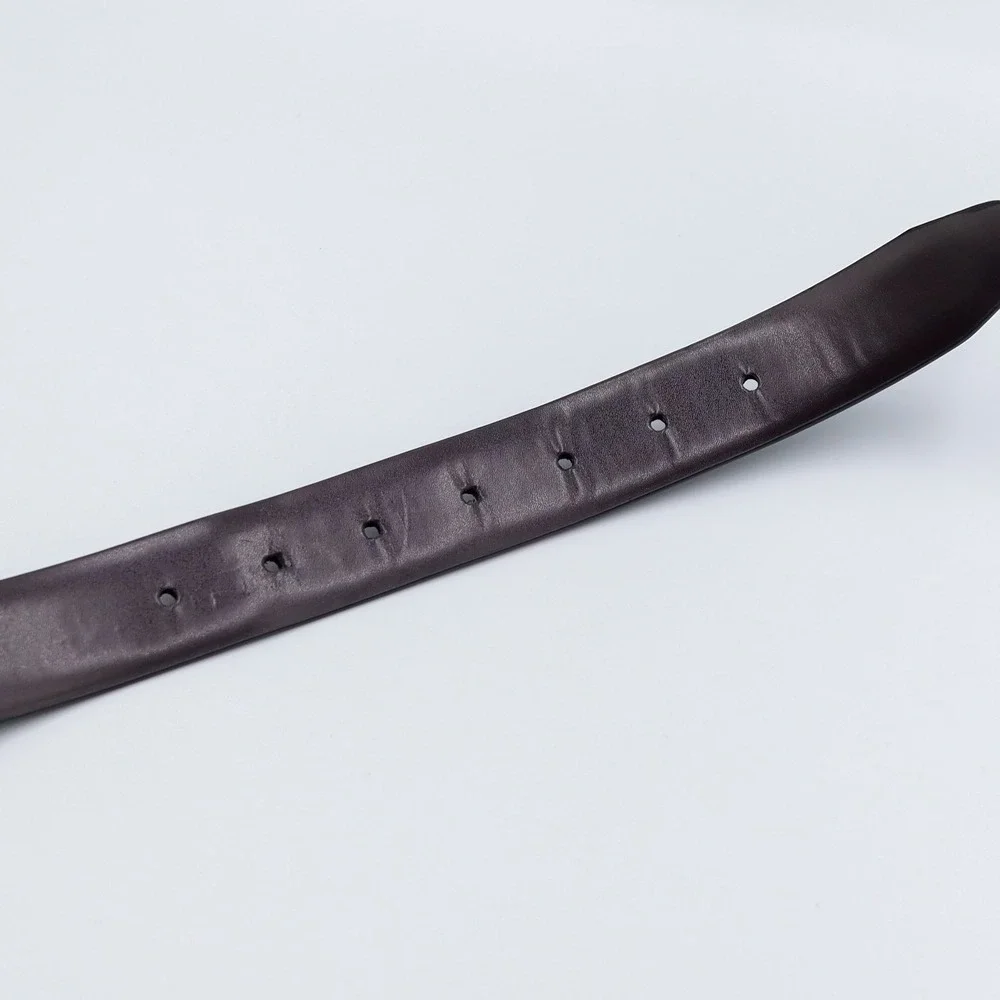 Kenneth Cole Reaction Belt Mens 42 Black Brown Reversible Gunmetal‎ Buckle PKH